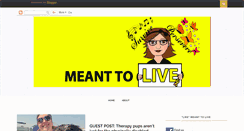 Desktop Screenshot of meant2live.net